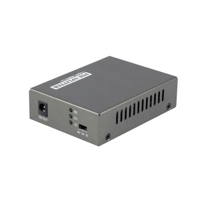 2. LevelOne POS-3000 Netzwerk-Splitter mit PoE-Unterstützung, Schwarz