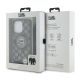 7. Karl Lagerfeld IML Crossbody Monogram Karl & Choupette Head MagSafe Hülle für iPhone 15 Pro Max – Schwarz