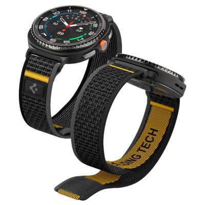 Spigen Athlex Air Strap für Samsung Galaxy Watch 40/44/46 mm - Schwarz und Gelb