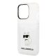 6. Karl Lagerfeld Ikonik Choupette Hülle für iPhone 14 Pro – transparent