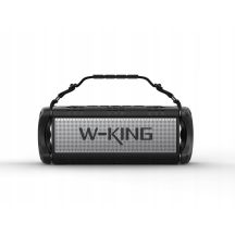 W-KING D8 Kabelloser Bluetooth-Lautsprecher Schwarz und Silber