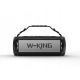 W-KING D8 Kabelloser Bluetooth-Lautsprecher Schwarz und Silber