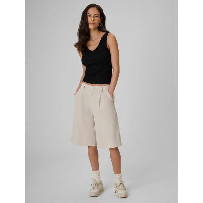 3. Schmal geschnittenes Damen-Rippstricktop 4F 4FRSS26TSLEF337-20S
