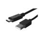 2. Lanberg QC 3.0 Kabel CA-USBO-20CU-0018-BK (USB 2.0 Typ-A - USB Typ-C; 1,8 m; schwarz)