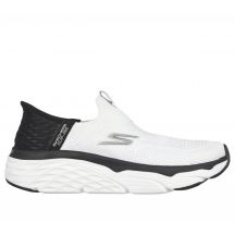 Skechers Slip-Ins: Max Cushioning – Glattes Weiß 38.5