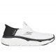 Skechers Slip-Ins: Max Cushioning – Glattes Weiß 38.5