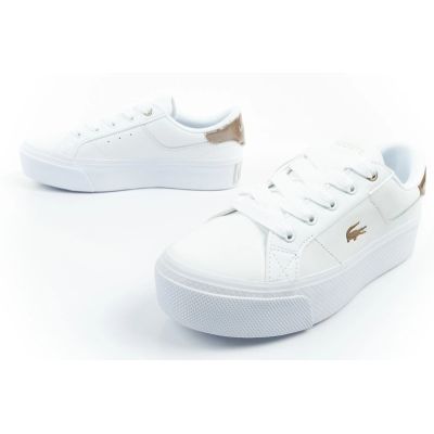 8. Lacoste Damen-Sportschuhe, Sneaker Ziane Platform 126, weiß, modisch