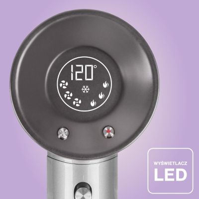 10. ELDOM Haartrockner HT280 1500 W LED-Anzeige