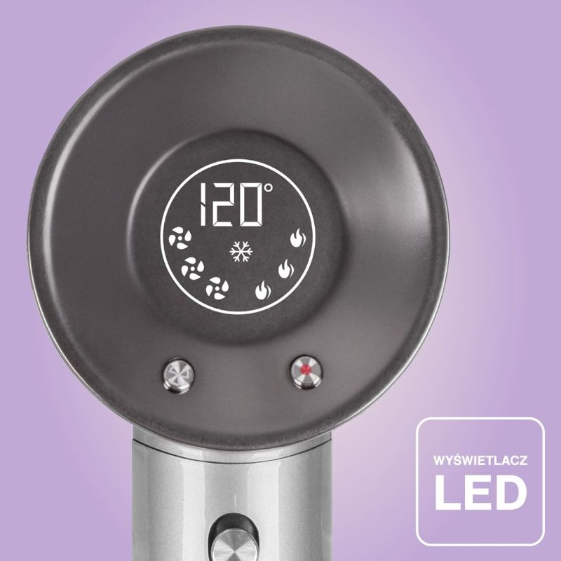 10. ELDOM Haartrockner HT280 1500 W LED-Anzeige