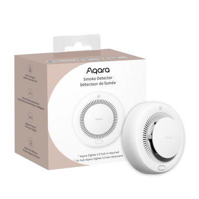 Intelligenter Rauchmelder Aqara SD-S01D, fotoelektrische Reflexionssensoren, drahtlose Verbindungen