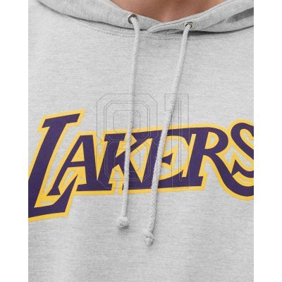3. Mitchell & Ness Team Logo Hoody Los Angeles Lakers M HDSSINTL1050-LALGREY