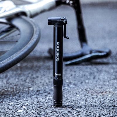 4. Rockbros 42320010001 Fahrradpumpe Handbuch + Schraubendreher – Schwarz