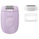 Philips Epilierer der Serie 2000, Modell BRE237/00, netzbetrieben