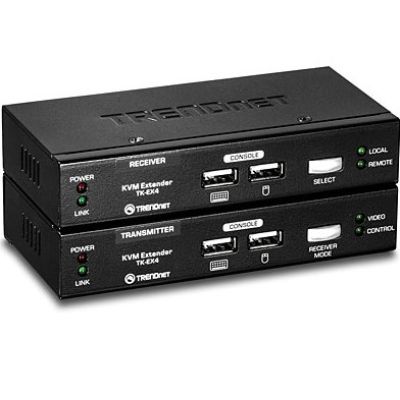 TRENDnet KVM USB-Erweiterungskit – Reichweitenerweiterung auf 100 m