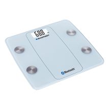 Blaupunkt BSM711BT Bluetooth-Badezimmerwaage, Weiß
