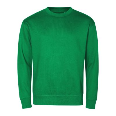 2. Unisex-Sweatshirt mit Rundhalsausschnitt (Grasgrün)