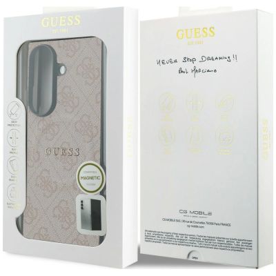 7. Guess 4G Classic MagSafe Hülle für Samsung Galaxy Z Fold 8 Ultra – Pink
