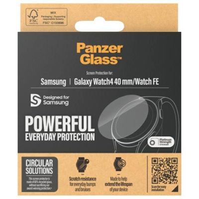 4. PanzerGlass gehärtetes Glas für Samsung Galaxy Watch 4 (40 mm)