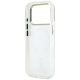 7. Guess IML Shell Script Metal MagSafe Hülle für iPhone 17 Pro Max – Weiß