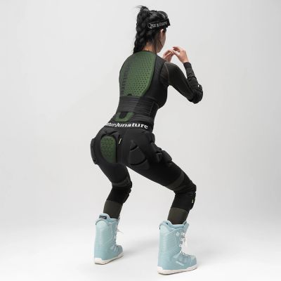 12. Qunature Ski-Hüftprotektoren – Advanced L Ski, Snowboard, Skates – Schwarz