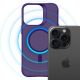 7. 3mk Smoke MagCase für iPhone 16 Pro – Lila