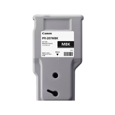 Canon PFI-207 MBK Tintenpatrone, 1 Stück, Original Matt Schwarz