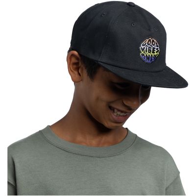 2. Kinder-Snapback-Cap BUFF SNAPBACK CAP SOLID BLACK