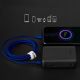 10. SBS TECABLETISSUETCB USB-C – USB-C-Kabel 1,5 m 60 W geflochten – blau