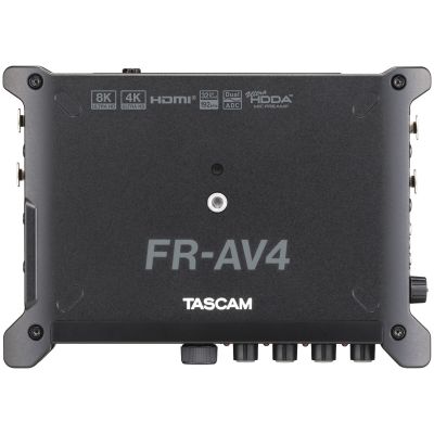 8. Tascam FR-AV4 - Tragbarer Audiorecorder mit 4 Kanälen