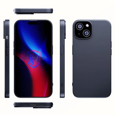 3mk Matt Case Pro für Apple iPhone 15 – mattschwarz