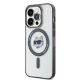 9. Karl Lagerfeld IML Choupette's Head MagSafe-Hülle für iPhone 15 Pro – transparent