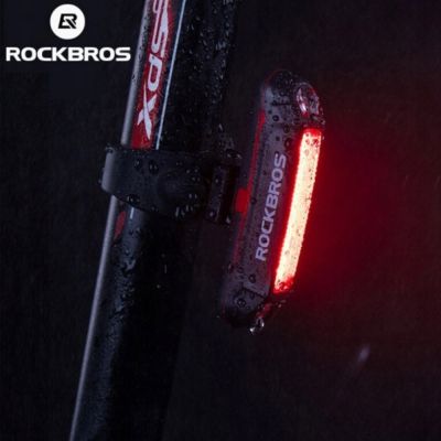 3. Rockbros A54BK Fahrradrücklicht + Micro USB - USB-A Kabel - Schwarz