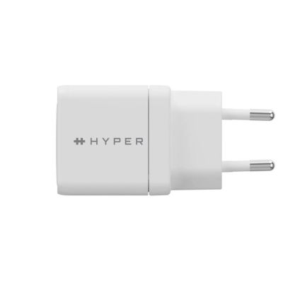5. HYPER HJG35EU Mobiles Ladegerät für Kopfhörer, Headset, Smartphone, Uhr, Weiß, AC-Schnellladung, intern