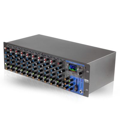 DNA RM12 FX - Analogmixer mit Bluetooth, DSP-EQ, MP3-Phantomsphänomen, 12 Kanäle