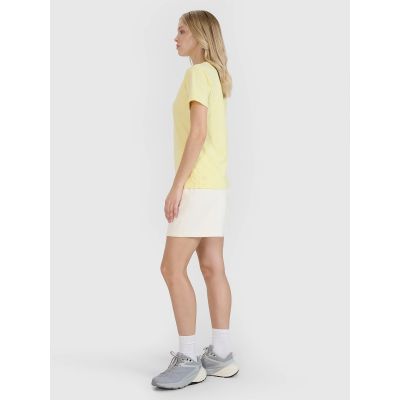 5. Damen-T-Shirt mit Aufdruck, regulär, Größe 4F 4FRSS25TTSHF2786-73S