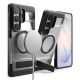 4. Ringke UX Magnetische MagSafe-Hülle für Samsung Galaxy S26 Ultra – Transparent Schwarz