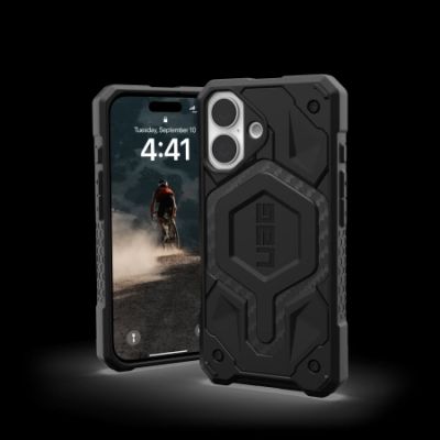 3. UAG Monarch Hülle für iPhone 16 – Schwarz