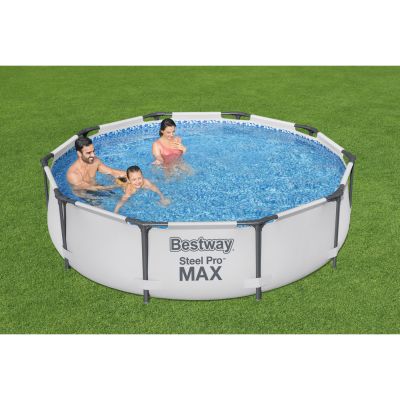 2. Pool 56408 STEEL PRO MAX 10' X 30"/3.05MX 76CM POOL-SET