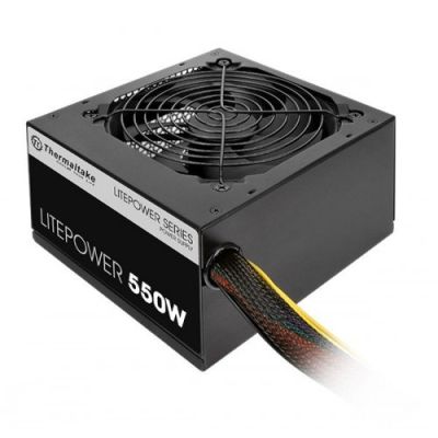 THERMALTAKE Netzteil LITEPOWER II SCHWARZ 550W (AKTIVE PFC, 2x PEG, 120MM) PS-LTP-0550NPCNEU-2