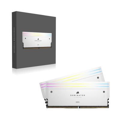7. Arbeitsspeicher Corsair Dominator Titanium CMP32GX5M2B6000C30W 32 GB (2x16 GB) DDR5 6000 MHz