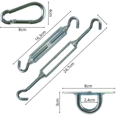 6. SONNENSEGEL-MONTAGEHALTERUNG