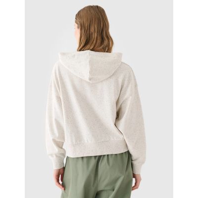 2. Damen-Sweatshirt mit Kapuze, offen, 4F 4FRAW24TSWSF1819-12S