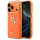 Guess IML 4G Script Metallhülle für iPhone 17 Pro – Orange