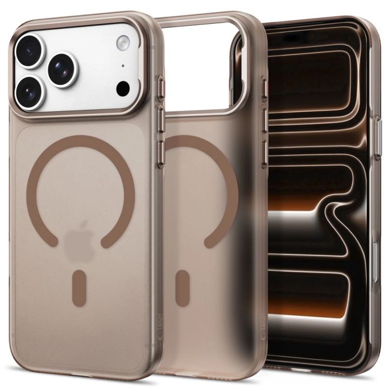 Tech-Protect MagZero MagSafe Hülle für iPhone 17 Pro / 18 Pro – braun matt