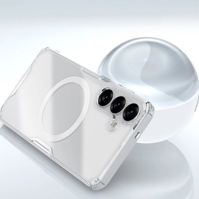 7. Nillkin Nature TPU Pro Magnetische Hülle mit MagSafe für Samsung S25 – weiß