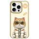 Nimmy Cool&Cute 2.0 Cat Case für iPhone 15 Pro - Grün