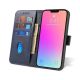 7. Wallet Case mit Ständer für iPhone 15 Plus Magnet Case – Blau