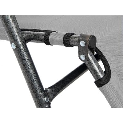 23. Verstellbarer Stuhl mit Kopfstütze, Grau