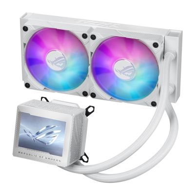 3. ASUS ROG RYUJIN III 240 ARGB White Edition Prozessor All-in-One-Flüssigkeitskühler 12 cm Weiß 1 Stk.