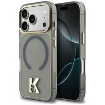 Karl Lagerfeld IML K Head Logo MagSafe Hülle für iPhone 17 Pro Max - Schwarz